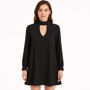 DO+BE Little Black Keyhole Dress Size S